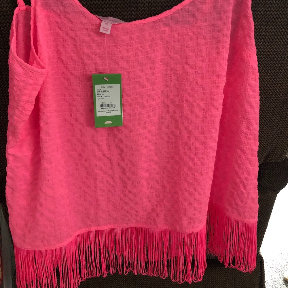 Lilly Pulitzer women's tank Pink XL